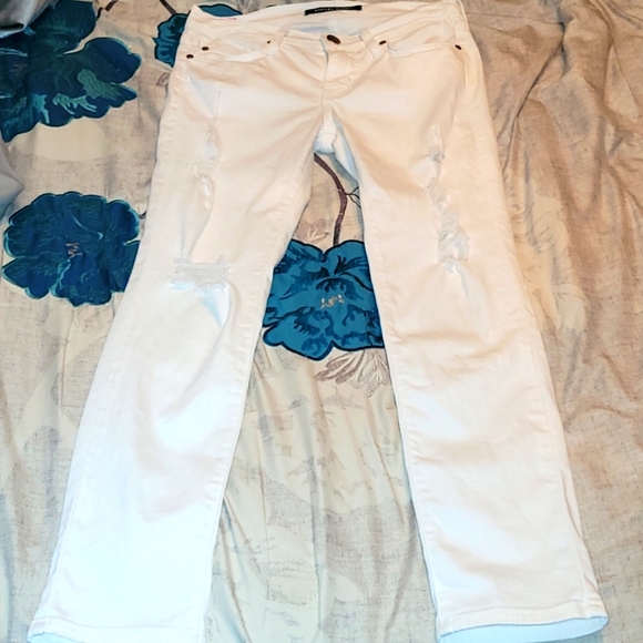 size 1 white skinny jeans - Picture 2 of 7